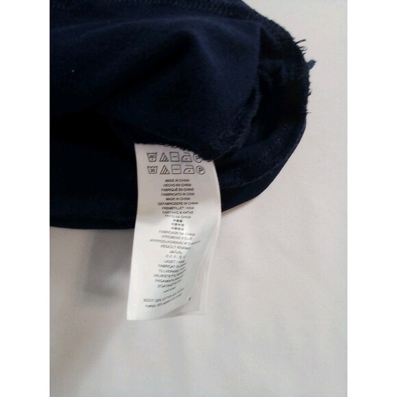 Woman's Michael Kors Navy Blue Tank Top Sheer At Bottom Size XS - Picture 13 of 13